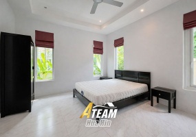 Hua Hin pool villa rent, Thap Tai villa for rent, pet friendly villa Hua Hin, long term rental Hua Hin, pool villa Thap Tai