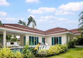 Hua Hin pool villa rent, Thap Tai villa for rent, pet friendly villa Hua Hin, long term rental Hua Hin, pool villa Thap Tai