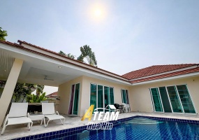 Hua Hin pool villa rent, Thap Tai villa for rent, pet friendly villa Hua Hin, long term rental Hua Hin, pool villa Thap Tai