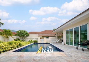 Hua Hin pool villa rent, Thap Tai villa for rent, pet friendly villa Hua Hin, long term rental Hua Hin, pool villa Thap Tai
