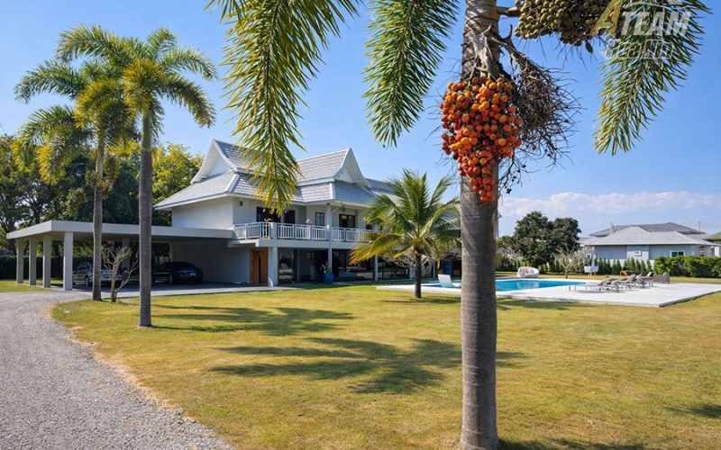 Hin Lek Fai estate, Hua Hin 4 rai property, Thai style villa Hua Hin, large land villa Thailand, freehold estate Hua Hin, luxury pool villa Hua Hin, Hua Hin land investment, private compound Hua Hin, tropical estate Thailand, Hua Hin property for sale