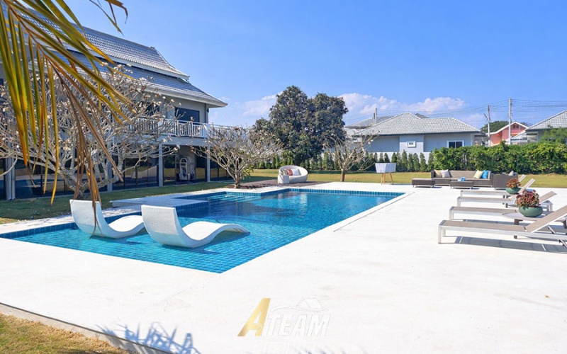 Hin Lek Fai estate, Hua Hin 4 rai property, Thai style villa Hua Hin, large land villa Thailand, freehold estate Hua Hin, luxury pool villa Hua Hin, Hua Hin land investment, private compound Hua Hin, tropical estate Thailand, Hua Hin property for sale