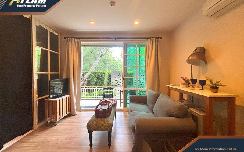 Autumn Hua Hin condo, Hua Hin condo for sale, 1-bedroom condo Khao Takiab, garden view condo Hua Hin, Sansiri condo Hua Hin, beachside condo Hua Hin, investment condo Hua Hin, low-rise condo Hua Hin, fully furnished condo, condo near Cicada Market