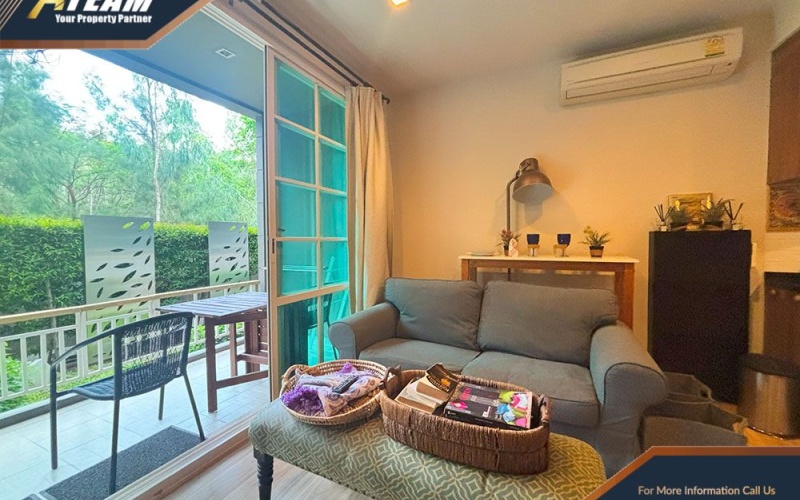 Autumn Hua Hin condo, Hua Hin condo for sale, 1-bedroom condo Khao Takiab, garden view condo Hua Hin, Sansiri condo Hua Hin, beachside condo Hua Hin, investment condo Hua Hin, low-rise condo Hua Hin, fully furnished condo, condo near Cicada Market