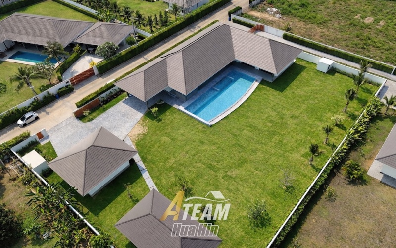 Hua Hin, Wangpong , 5 Bedrooms, 5 Bathrooms, House / Villa, For Sale, ,0,2467, A-Team Real estate