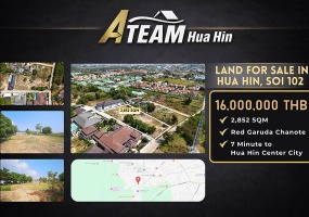 Hua Hin land for sale, Soi 102 land, Hua Hin development land, land near Bluport, Hua Hin investment property, large land plot Hua Hin, central Hua Hin land, dual road frontage land, build villa Hua Hin, property investment Thailand Hua Hin land for sale, Soi 102 land, Hua Hin development land, land near Bluport, Hua Hin investment property, large land plot Hua Hin, central Hua Hin land, dual road frontage land, build villa Hua Hin, property investment Thailand