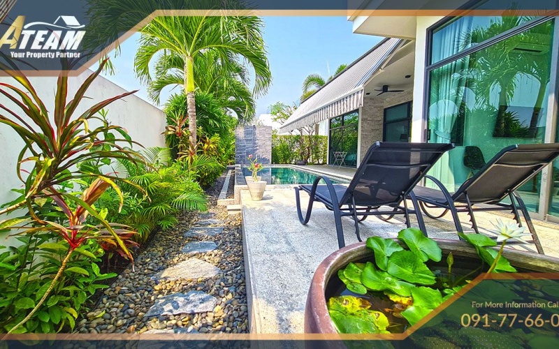 Hua Hin Center, 3 Bedrooms, 3 Bathrooms, House / Villa, For Rent,0,2495, A-Team Real estate