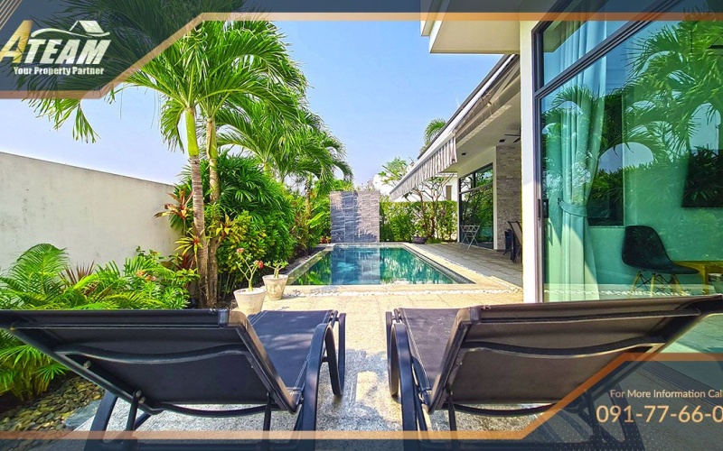 Hua Hin Center, 3 Bedrooms, 3 Bathrooms, House / Villa, For Rent,0,2495, A-Team Real estate