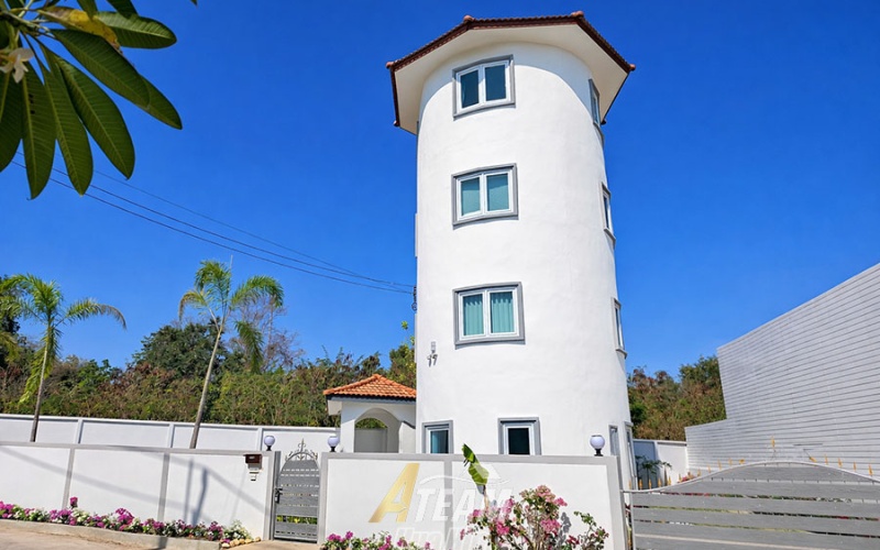 water tower house hua hin, house for rent hua hin, hin lek fai house rent, unique house hua hin, pool villa hua hin rent, hua hin mountain view house, property hua hin rental, ateam hua hin property
