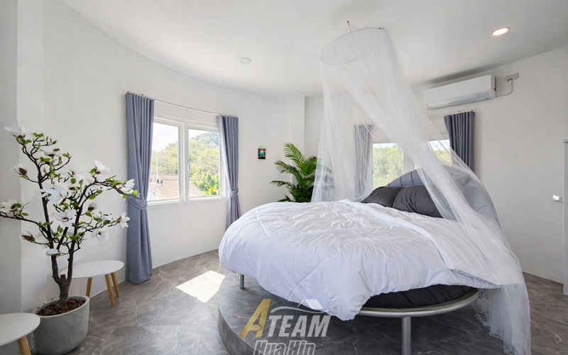 water tower house hua hin, house for rent hua hin, hin lek fai house rent, unique house hua hin, pool villa hua hin rent, hua hin mountain view house, property hua hin rental, ateam hua hin property