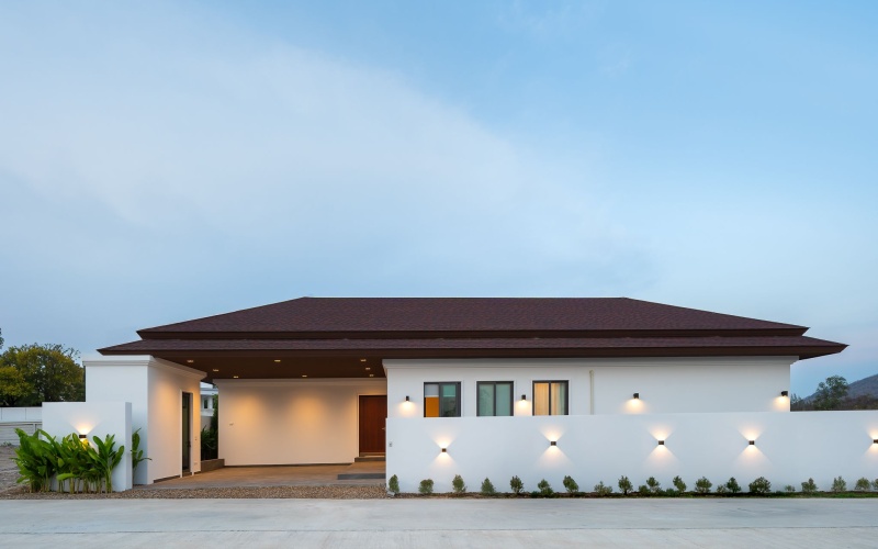 Balinese villa Hua Hin, Black Mountain villa for sale, luxury pool villa Hua Hin, mountain view villa Hua Hin, Hua Hin property for sale, tropical villa Thailand, furnished pool villa Hua Hin, golf area villa Hua Hin, luxury real estate Hua Hin, Black Mountain property