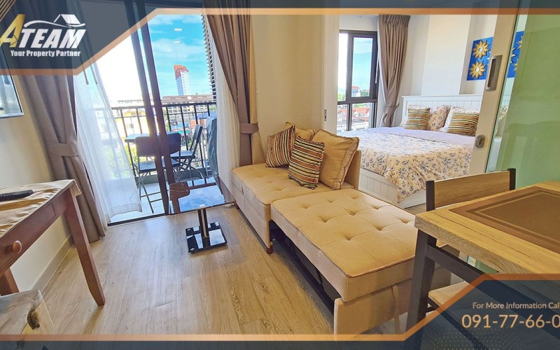 Hua Hin Center, 1 Bedroom, 1 Bathroom, Apartment / Condo, For Rent,0,2539, A-Team Real estate