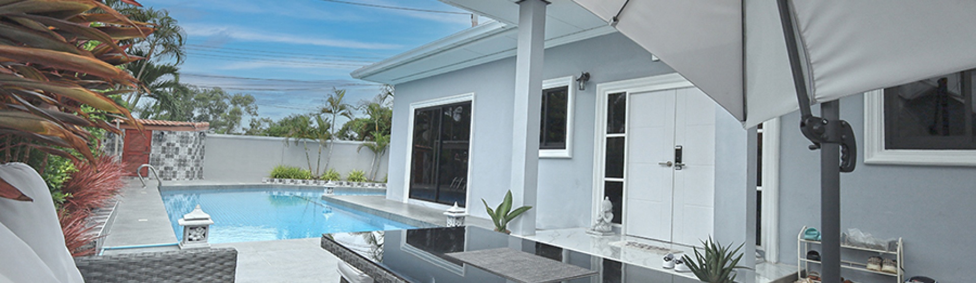 Pool villa for rent in Orchid Villa soi Hua Hin 116