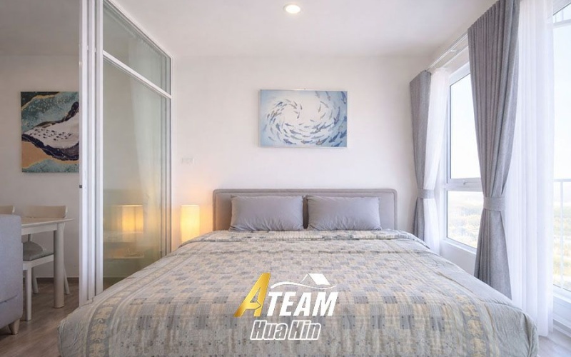 Supalai Blue Whale Hua Hin, condo for rent Hua Hin, sea view condo Hua Hin, 1 bedroom condo Hua Hin, high-rise condo Hua Hin, Hua Hin rental property, modern condo Hua Hin, beachfront area Hua Hin