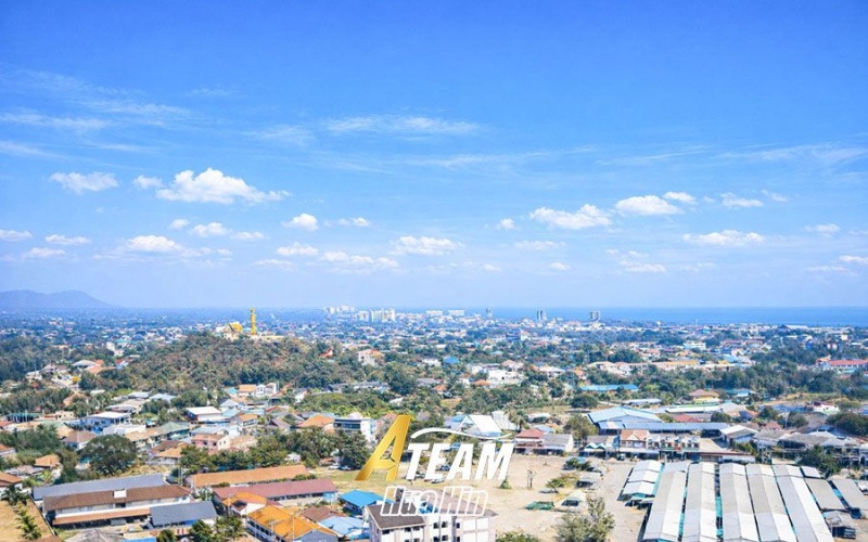 Supalai Blue Whale Hua Hin, condo for rent Hua Hin, sea view condo Hua Hin, 1 bedroom condo Hua Hin, high-rise condo Hua Hin, Hua Hin rental property, modern condo Hua Hin, beachfront area Hua Hin