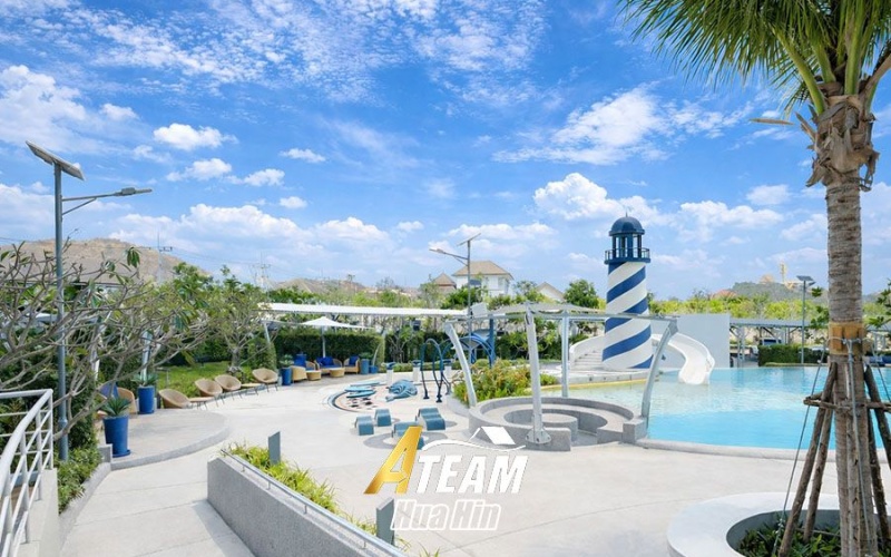 Supalai Blue Whale Hua Hin, condo for rent Hua Hin, sea view condo Hua Hin, 1 bedroom condo Hua Hin, high-rise condo Hua Hin, Hua Hin rental property, modern condo Hua Hin, beachfront area Hua Hin