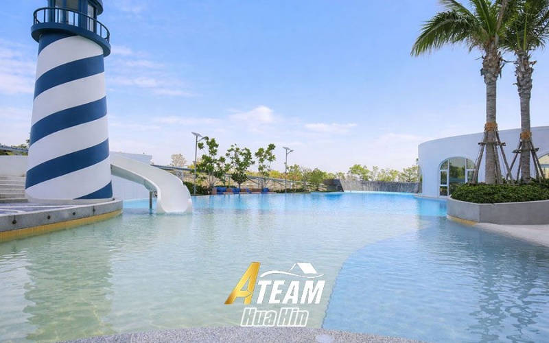 Supalai Blue Whale Hua Hin, condo for rent Hua Hin, sea view condo Hua Hin, 1 bedroom condo Hua Hin, high-rise condo Hua Hin, Hua Hin rental property, modern condo Hua Hin, beachfront area Hua Hin