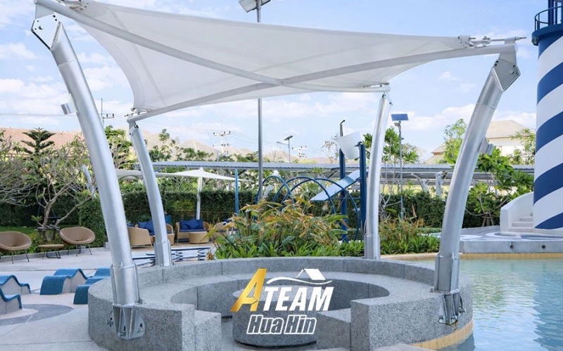 Supalai Blue Whale Hua Hin, condo for rent Hua Hin, sea view condo Hua Hin, 1 bedroom condo Hua Hin, high-rise condo Hua Hin, Hua Hin rental property, modern condo Hua Hin, beachfront area Hua Hin