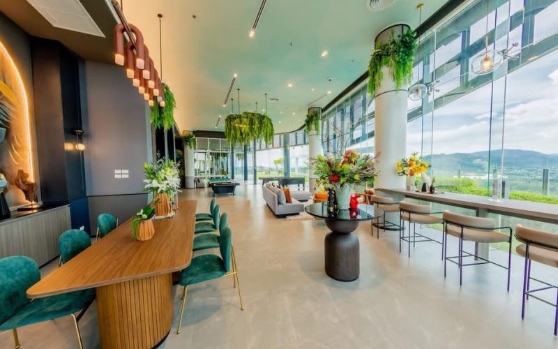 Supalai Blue Whale Hua Hin, condo for rent Hua Hin, sea view condo Hua Hin, 1 bedroom condo Hua Hin, high-rise condo Hua Hin, Hua Hin rental property, modern condo Hua Hin, beachfront area Hua Hin