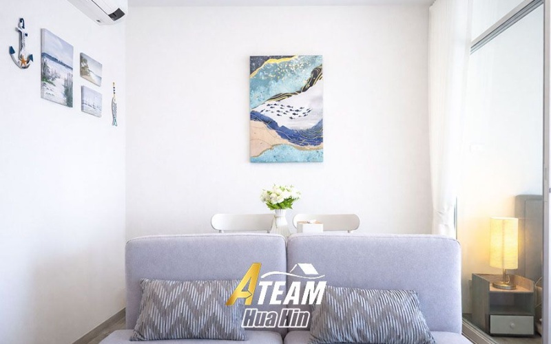 Supalai Blue Whale Hua Hin, condo for rent Hua Hin, sea view condo Hua Hin, 1 bedroom condo Hua Hin, high-rise condo Hua Hin, Hua Hin rental property, modern condo Hua Hin, beachfront area Hua Hin