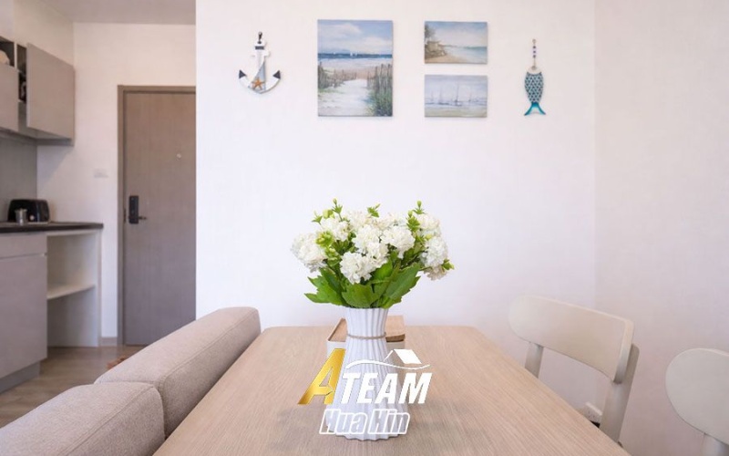 Supalai Blue Whale Hua Hin, condo for rent Hua Hin, sea view condo Hua Hin, 1 bedroom condo Hua Hin, high-rise condo Hua Hin, Hua Hin rental property, modern condo Hua Hin, beachfront area Hua Hin