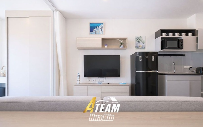 Supalai Blue Whale Hua Hin, condo for rent Hua Hin, sea view condo Hua Hin, 1 bedroom condo Hua Hin, high-rise condo Hua Hin, Hua Hin rental property, modern condo Hua Hin, beachfront area Hua Hin