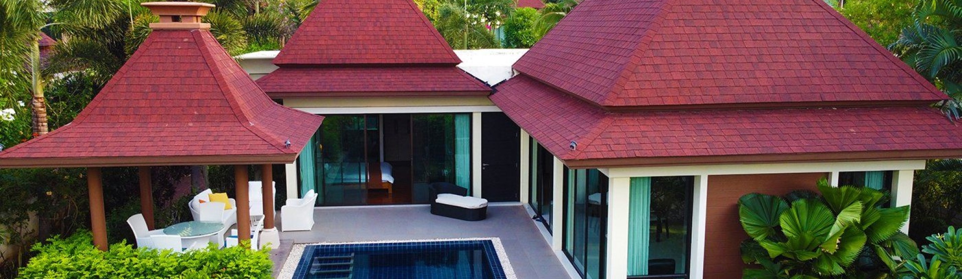 3 bedrooms Bali style pool villa in Panorama Kao Tao