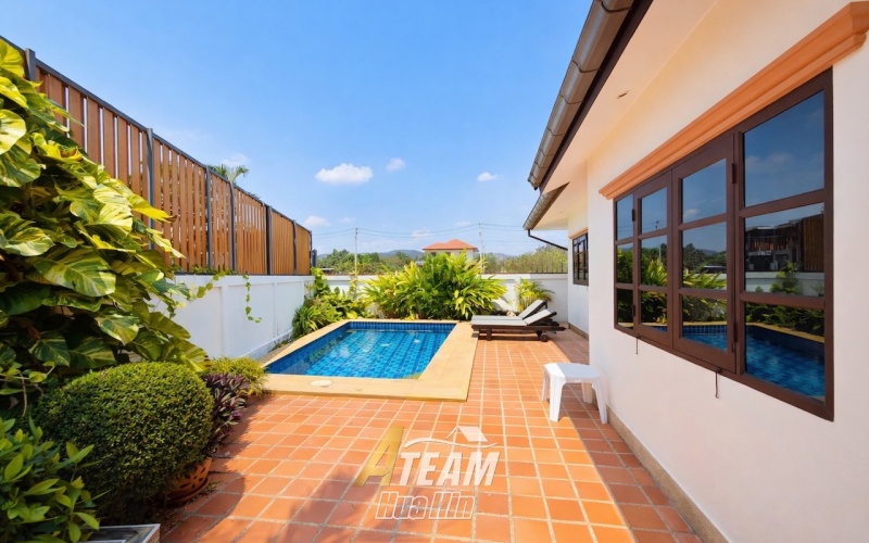 Hua Hin, Hua Hin Center, 2 Bedrooms, 2 Bathrooms, House / Villa, For Rent,0,2556, A-Team Real estate
