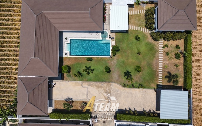 Hua Hin, Wangpong , 5 Bedrooms, 6 Bathrooms, House / Villa, For Sale, ,0,2557, A-Team Real estate