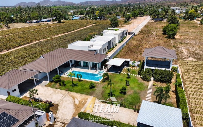 Hua Hin, Wangpong , 5 Bedrooms, 6 Bathrooms, House / Villa, For Sale, ,0,2557, A-Team Real estate