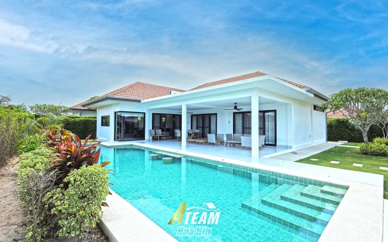 Hua Hin , Thap Thai, 3 Bedrooms, 3 Bathrooms, House / Villa, For Rent,0,2570, A-Team Real estate