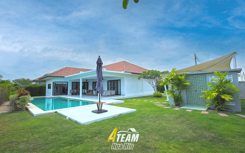 Hua Hin , Thap Thai, 3 Bedrooms, 3 Bathrooms, House / Villa, For Rent,0,2570, A-Team Real estate