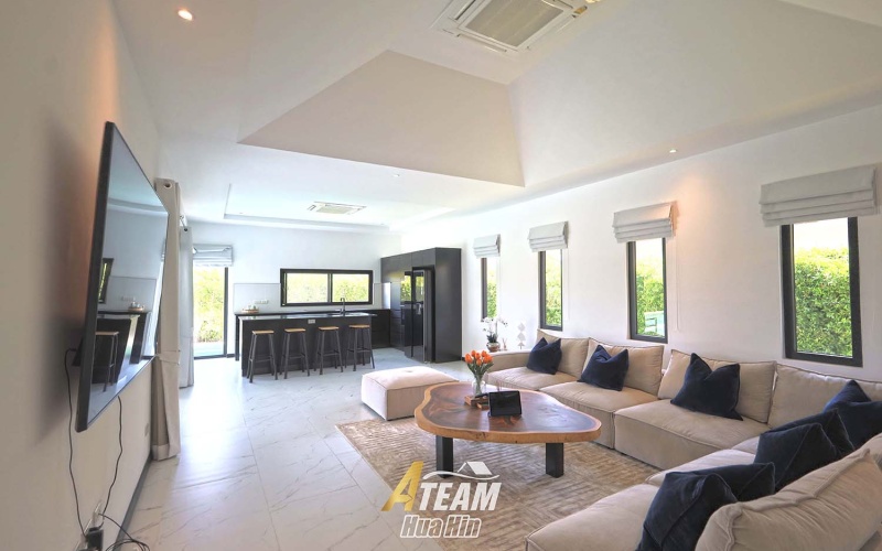 Hua Hin , Thap Thai, 3 Bedrooms, 3 Bathrooms, House / Villa, For Rent,0,2570, A-Team Real estate