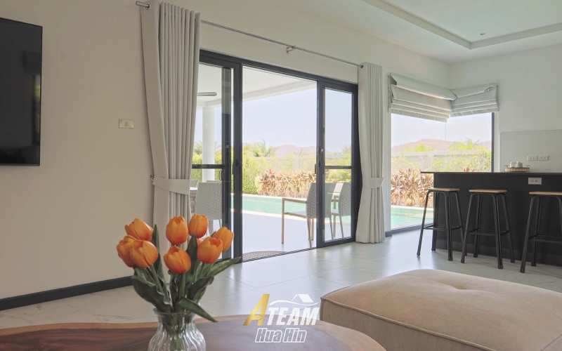 Hua Hin , Thap Thai, 3 Bedrooms, 3 Bathrooms, House / Villa, For Rent,0,2570, A-Team Real estate