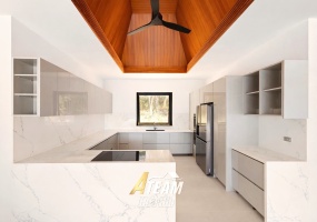 Brand-new 7-bedroom luxury villa in Panorama Khao Tao with infinity pool, sea and mountain views, 800 sqm living area, and 996 sqm land plot. A-Team Real estate