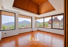 Brand-new 7-bedroom luxury villa in Panorama Khao Tao with infinity pool, sea and mountain views, 800 sqm living area, and 996 sqm land plot. A-Team Real estate