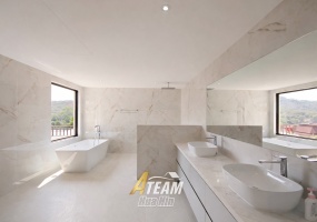 Brand-new 7-bedroom luxury villa in Panorama Khao Tao with infinity pool, sea and mountain views, 800 sqm living area, and 996 sqm land plot. A-Team Real estate Brand-new 7-bedroom luxury villa in Panorama Khao Tao with infinity pool, sea and mountain views, 800 sqm living area, and 996 sqm land plot. A-Team Real estate
