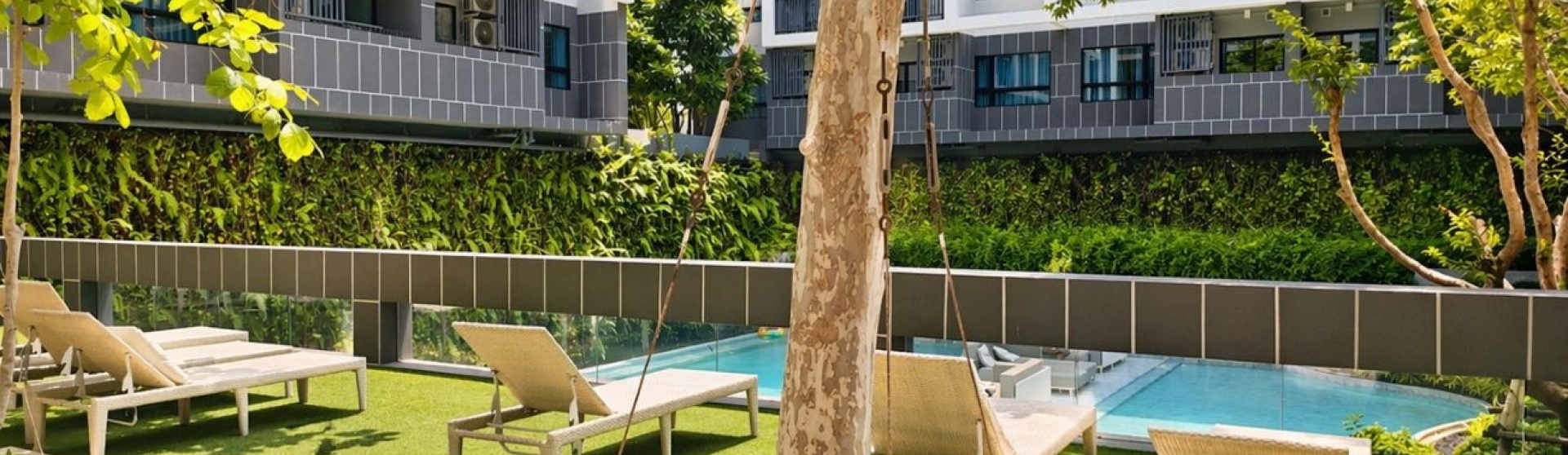 Modern Pool View Condo