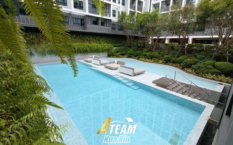 Dusit D2 Hua Hin, Hua Hin condo for sale, 1 bedroom condo Hua Hin, pool view condo, Hua Hin investment property, Thailand condo, Ateam Hua Hin, Hua Hin real estate