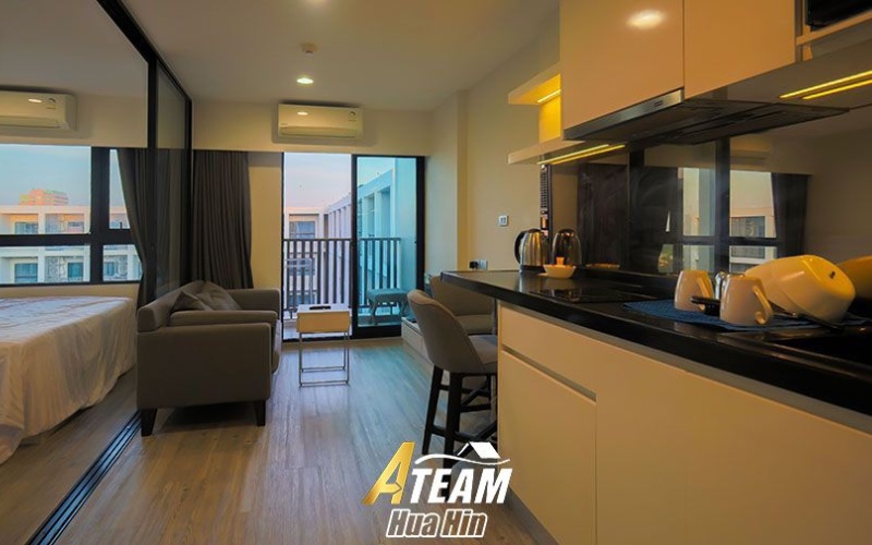 Dusit D2 Hua Hin, Hua Hin condo for sale, 1 bedroom condo Hua Hin, pool view condo, Hua Hin investment property, Thailand condo, Ateam Hua Hin, Hua Hin real estate