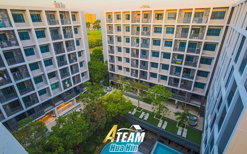 Dusit D2 Hua Hin, Hua Hin condo for sale, 1 bedroom condo Hua Hin, pool view condo, Hua Hin investment property, Thailand condo, Ateam Hua Hin, Hua Hin real estate