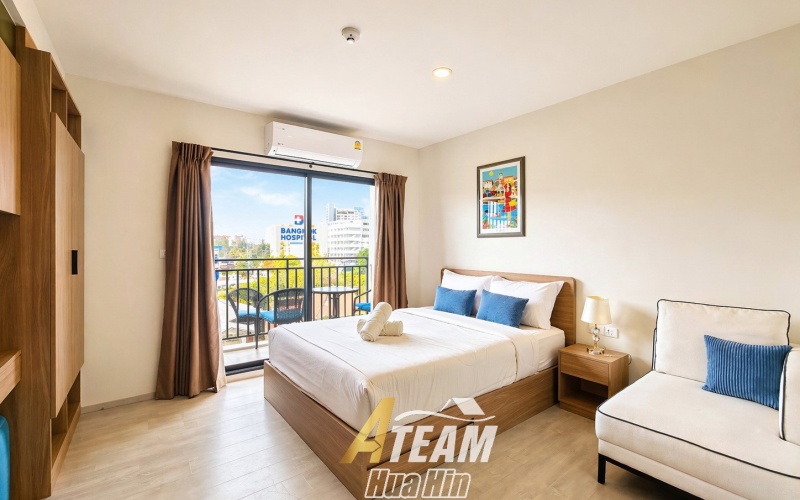 Hua Hin Center , 1 Bedroom, 1 Bathroom, Apartment / Condo, For Rent, ,0,2588, A-Team Real estate