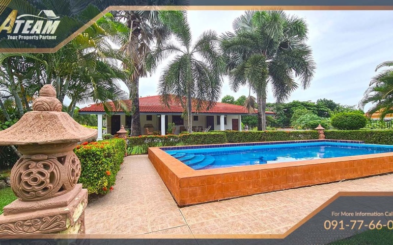 Hua Hin, Borfai, 2 Bedrooms, 2 Bathrooms, House / Villa, For Sale,0,2589, A-Team Real estate