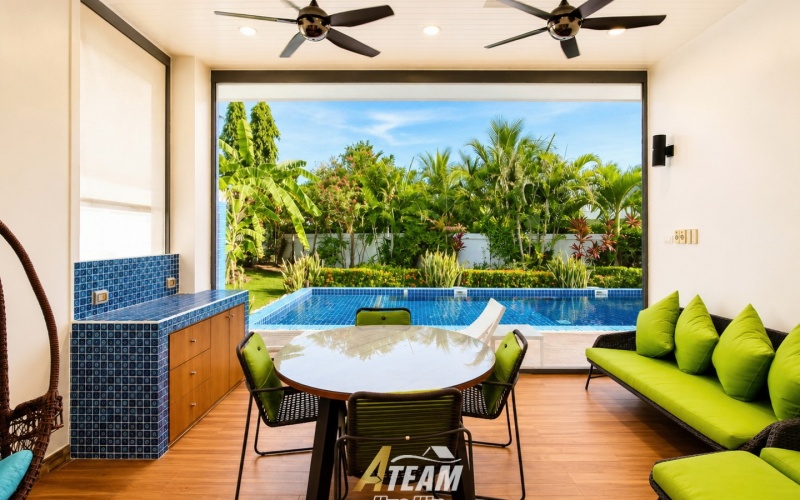 Hua Hin, Thap Thai , 3 Bedrooms, 3 Bathrooms, House / Villa, For Sale, ,0,2608, A-Team Real estate