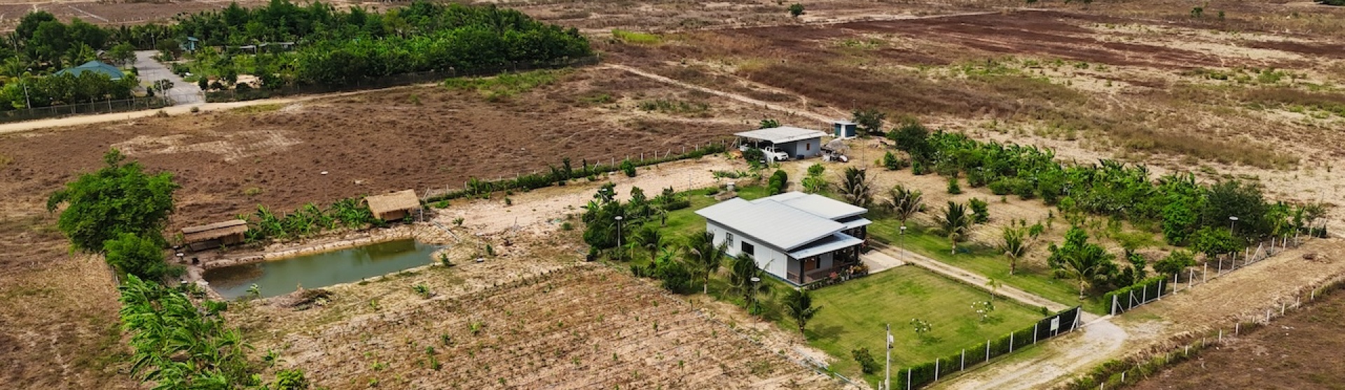 Peaceful CountrysideStandalone House on 5 Rai Land in Sam Phraya 