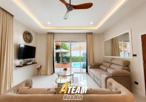 Wang Pong villa for rent, Hua Hin pool villa rental, 2 bedroom villa Wang Pong, private pool villa Hua Hin, Pranburi rental property, long term villa rental Hua Hin, villa near Pak Nam Pran, pool villa for rent Thailand, Hua Hin rental home, ATEAM Hua Hin