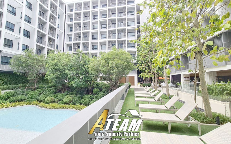 Hua Hin Center , 1 Bedroom, 1 Bathroom, Apartment / Condo, For Rent, ,1200, A-Team Real estate