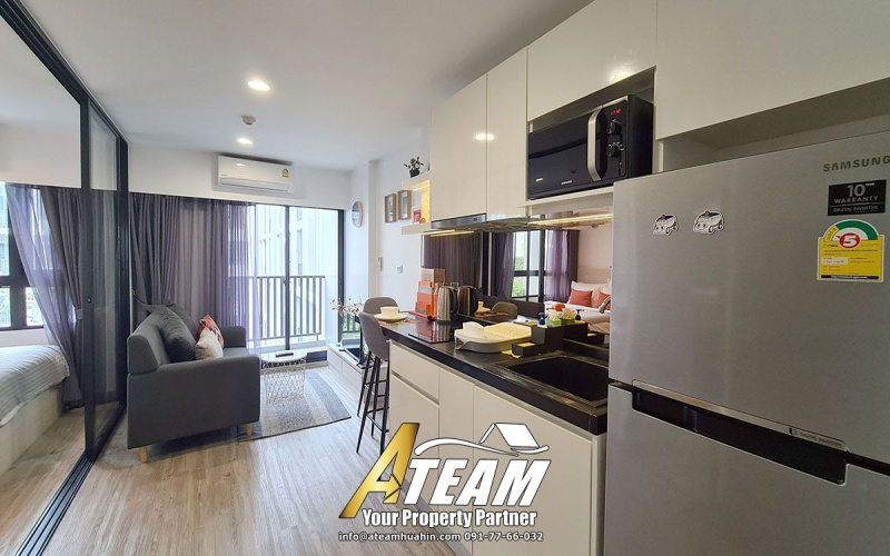 Hua Hin Center , 1 Bedroom, 1 Bathroom, Apartment / Condo, For Rent, ,1202, A-Team Real estate