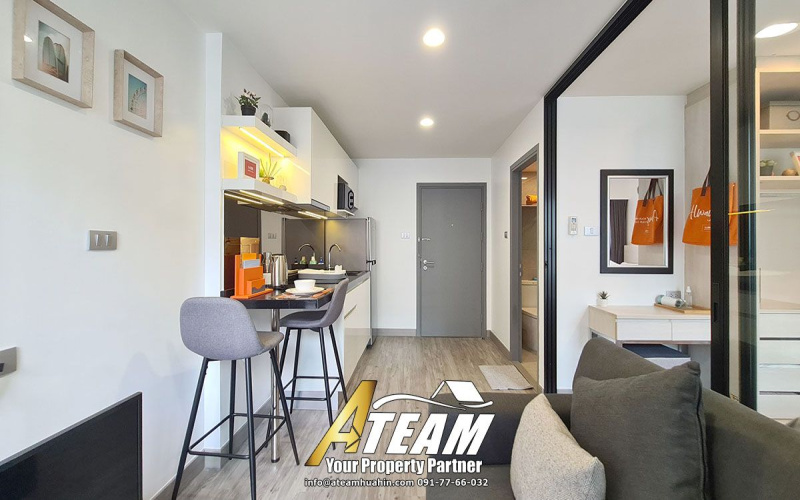 Hua Hin Center , 1 Bedroom, 1 Bathroom, Apartment / Condo, For Rent, ,1202, A-Team Real estate