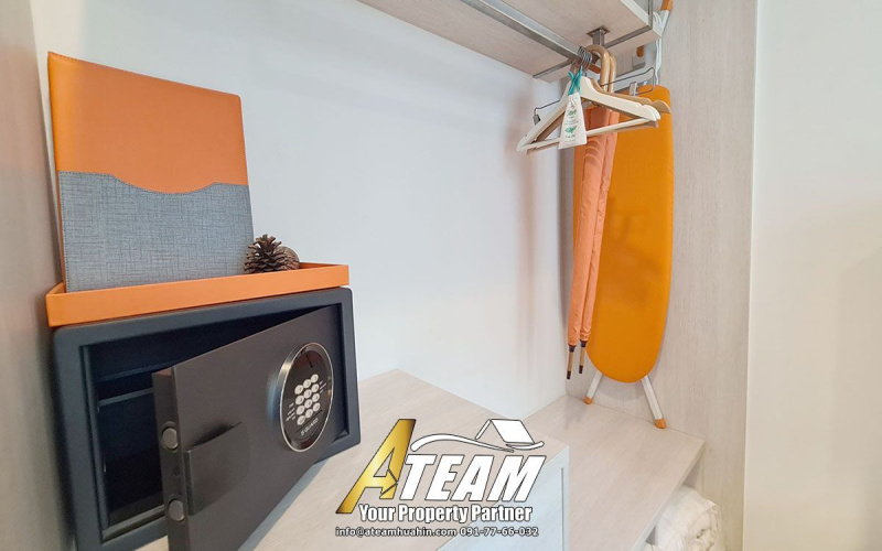 Hua Hin Center , 1 Bedroom, 1 Bathroom, Apartment / Condo, For Rent, ,1202, A-Team Real estate